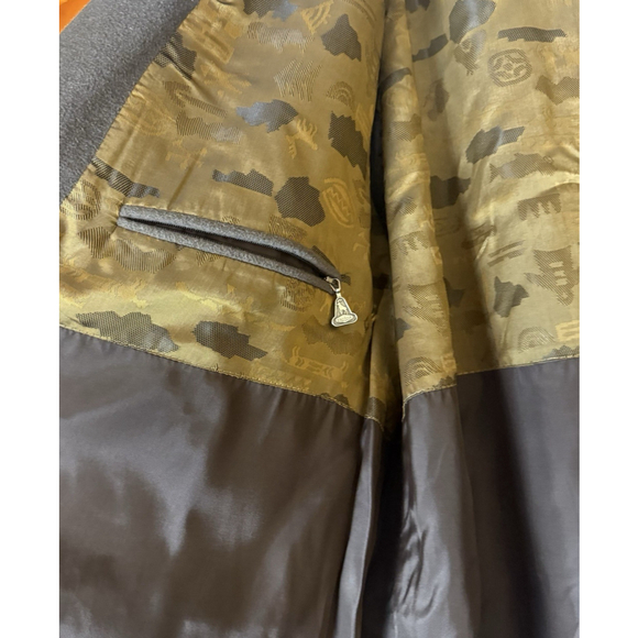 Vintage Steinbock Tyrol Wool Blend Classic Brown Overcoat - Picture 13 of 16